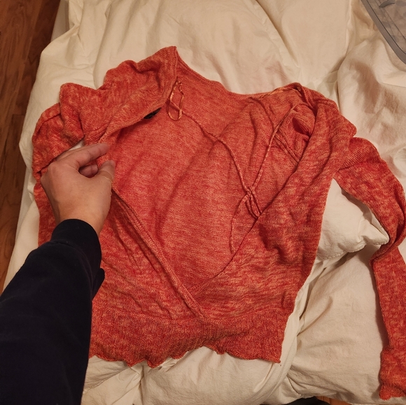 Patterson J Kincaid Open Back Sweater - Picture 3 of 3